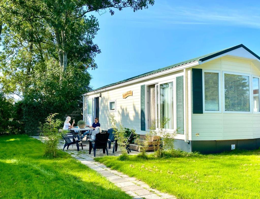 Apartmán Chalet 'De Lanterfanter' Grou Exteriér fotografie