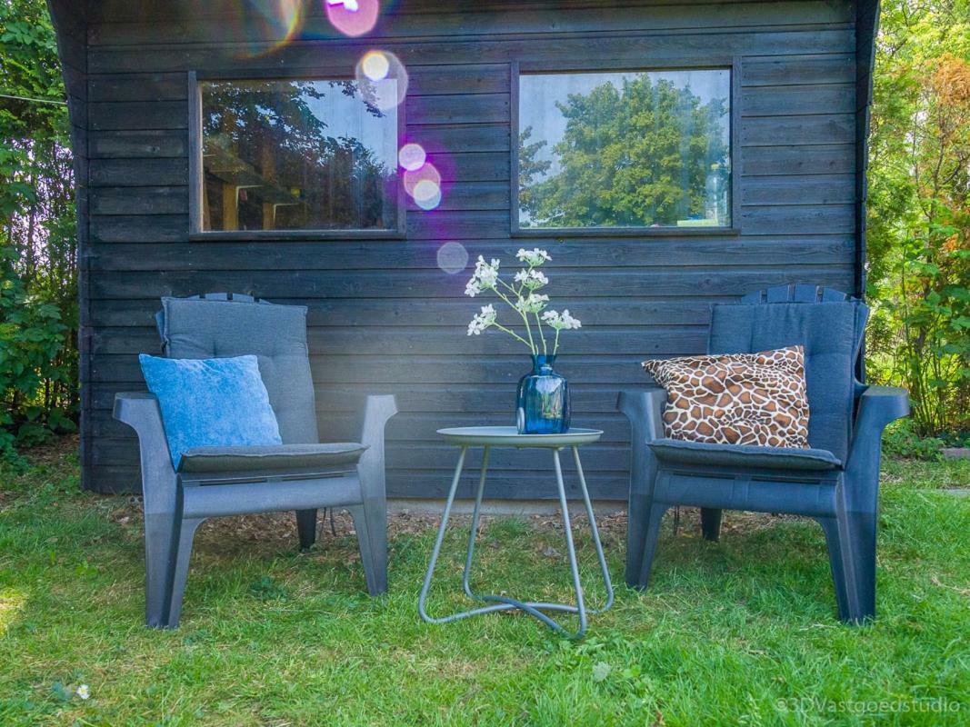 Apartmán Chalet 'De Lanterfanter' Grou Exteriér fotografie