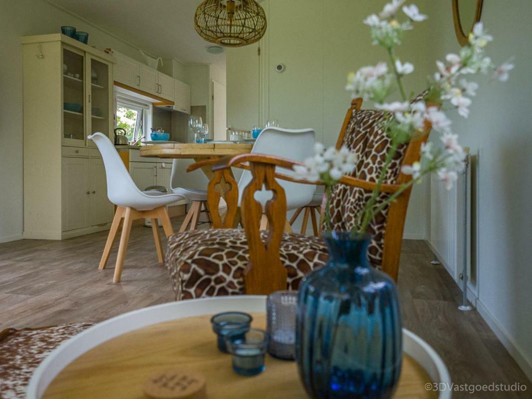 Apartmán Chalet 'De Lanterfanter' Grou Exteriér fotografie