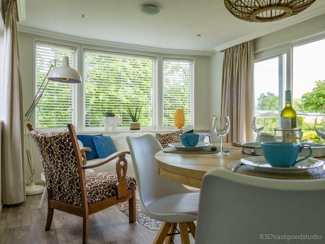 Apartmán Chalet 'De Lanterfanter' Grou Exteriér fotografie
