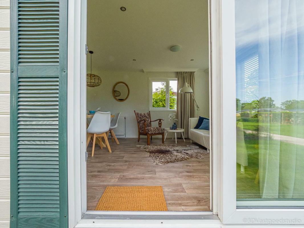 Apartmán Chalet 'De Lanterfanter' Grou Exteriér fotografie