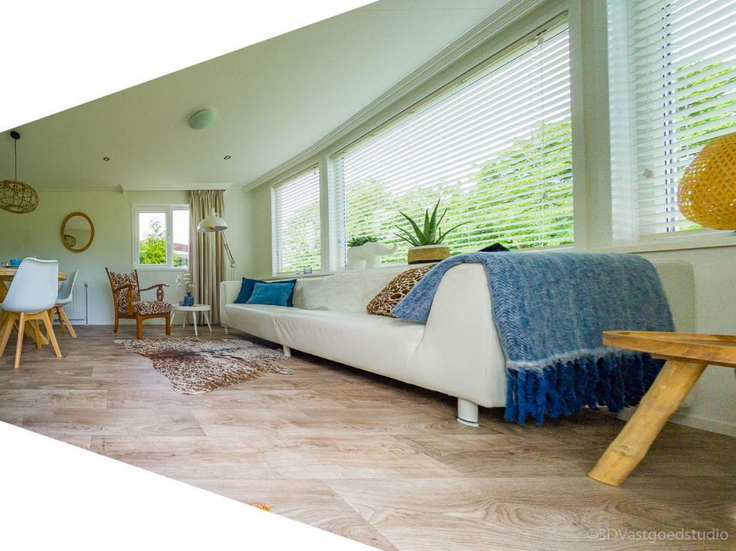 Apartmán Chalet 'De Lanterfanter' Grou Exteriér fotografie